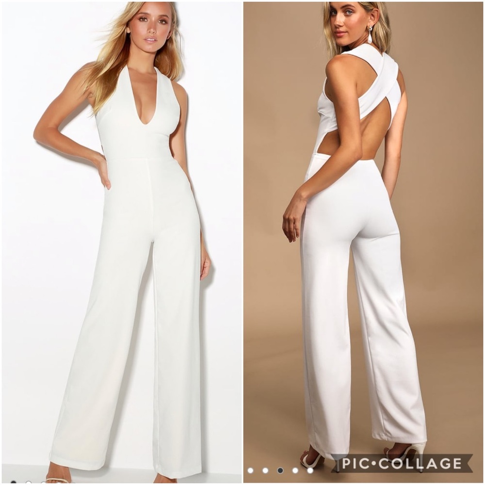 White jumpsuit